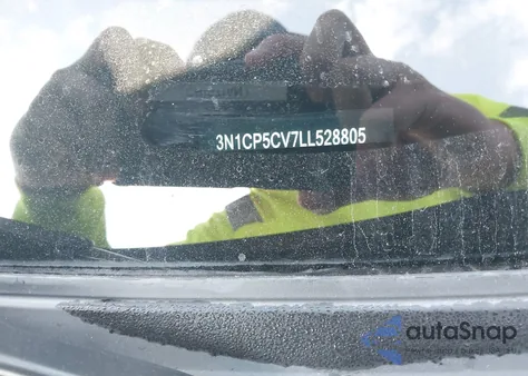 2020 Nissan Kicks Sv from USA, damaged, VIN 3N1CP5CV7LL528805